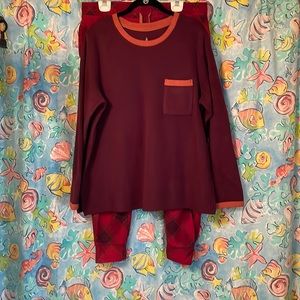 CUDDL DUDS Regular Fleecewear Stretch Jogger Pajamas Set A381825